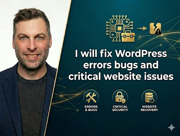 fix wordpress errors bugs and critical website issues