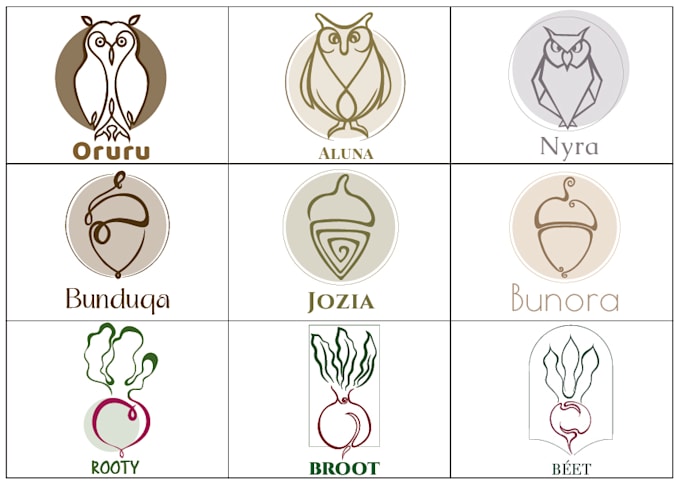 create a unique brand logo for your business