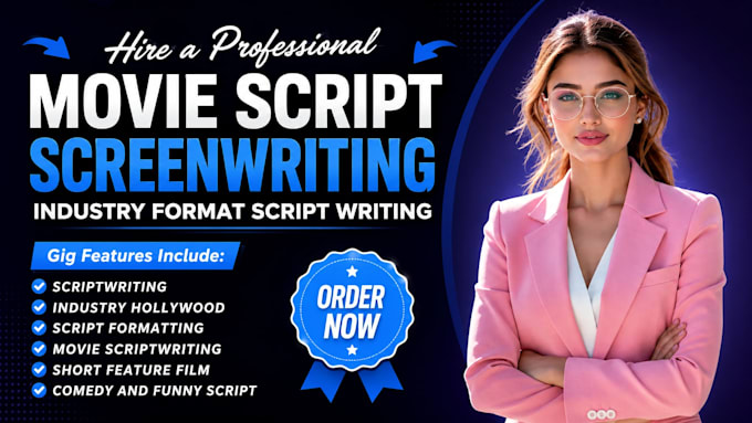 write a professional screenplay, movie script TV pilot, or youtube script sci fi