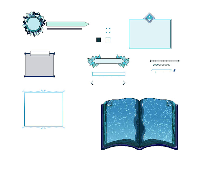 pixel art drawing assets