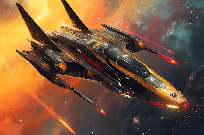 do sci fi spaceship design