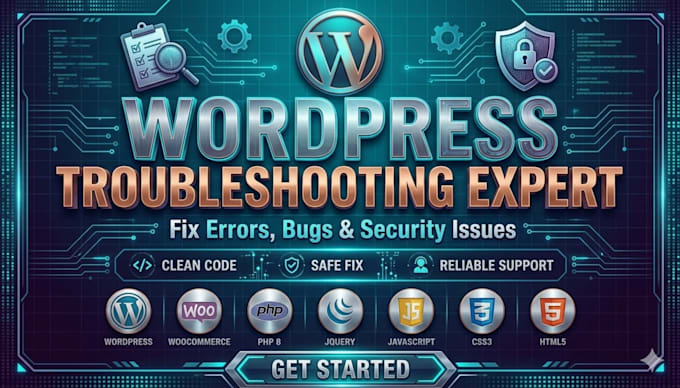 resolve complex wordpress errors