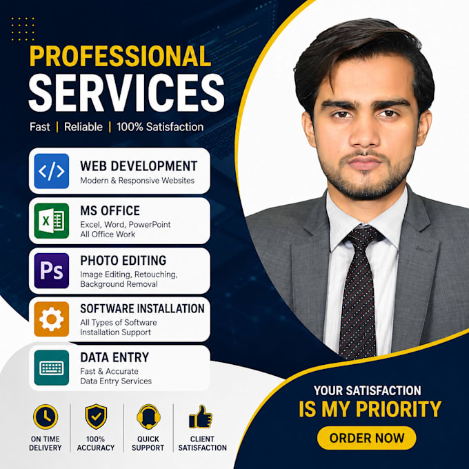 professional web development tasks