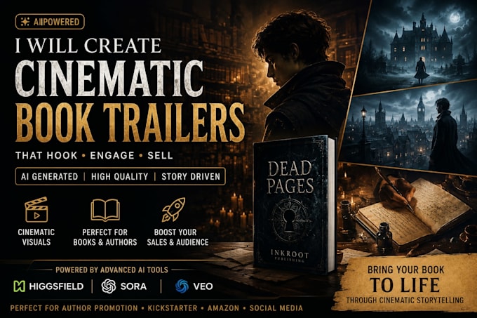 create cinematic ai video trailers and story chapters