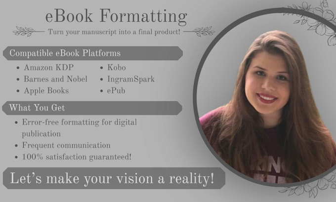 format your book for electronic and print publication