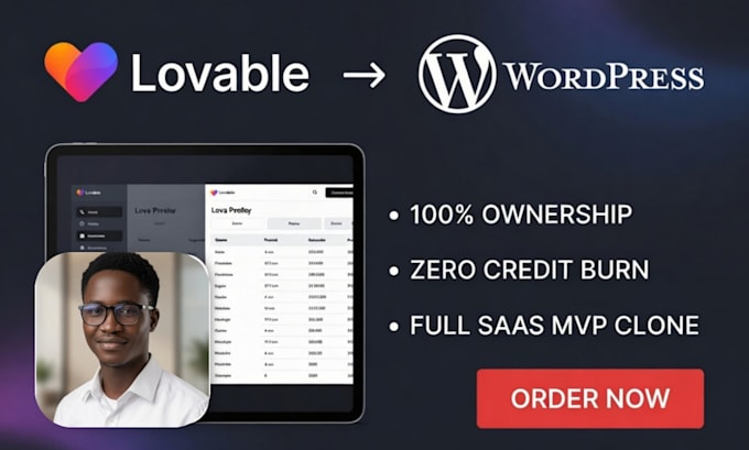 convert lovable ai website to wordpress elementor debugging lovable ai website