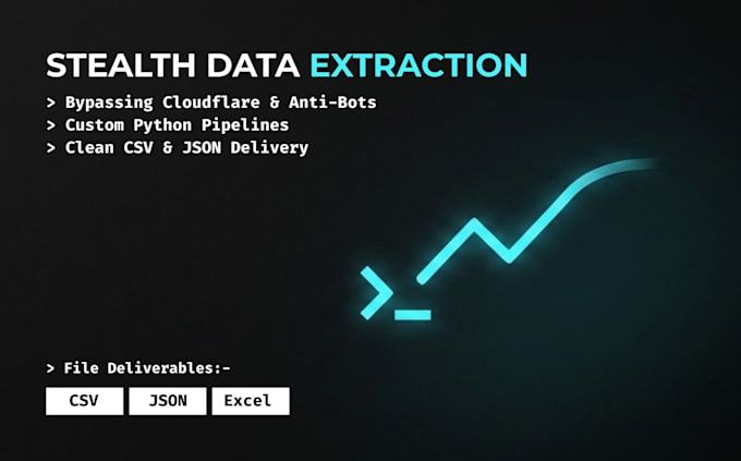 build a custom python web scraper for data extraction