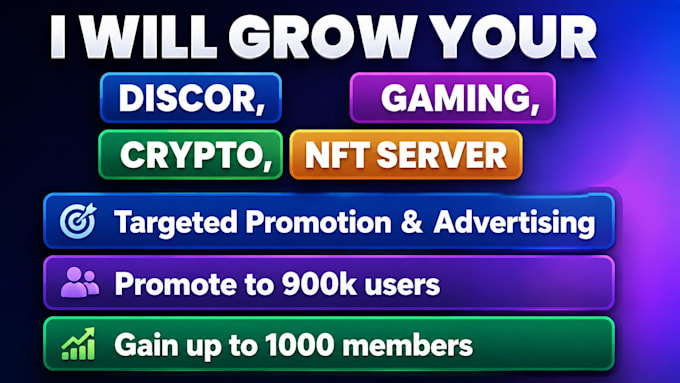 discord advertising, discord promotion, mass dm, discord server promotion growth