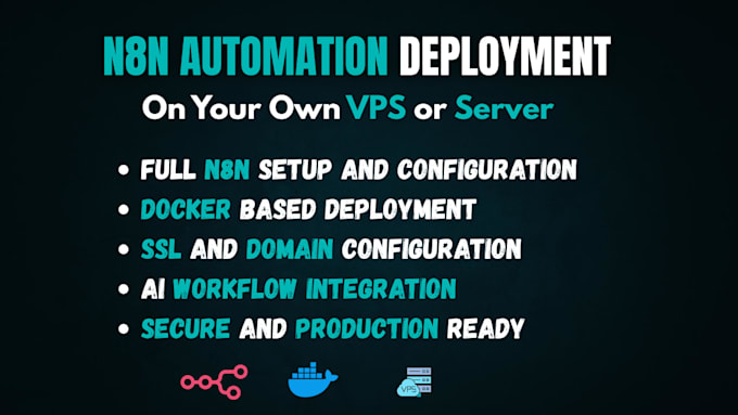 deploy n8n automation on your own vps or server