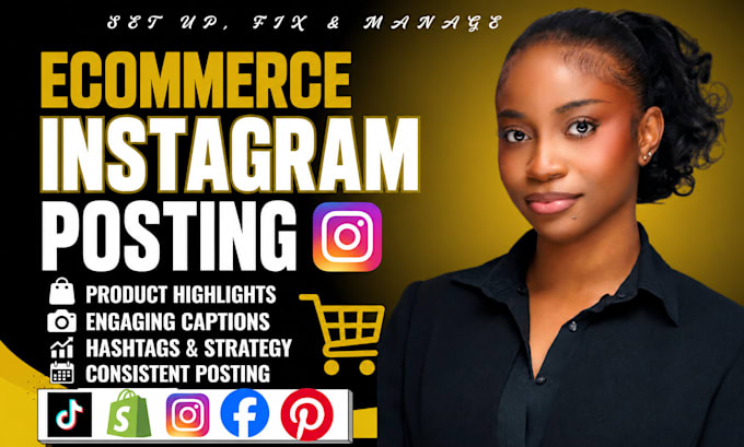 create instagram post for your ecommerce store and content creation