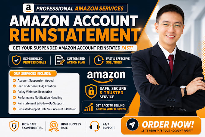reinstate  suspended amazon seller account resolve violation