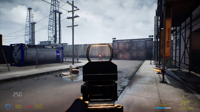 develop a 3d multiplayer action shooter adventure rpg game in unreal engine 5