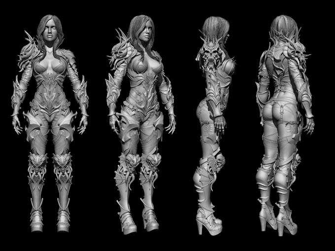create aaa realistic fantasy characters