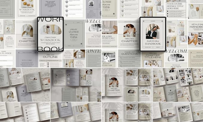 design canva interactive PDF, coaching and personal development ebook