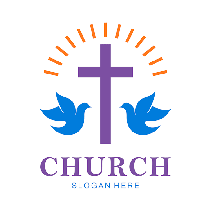 design a professional religious logo for your organization