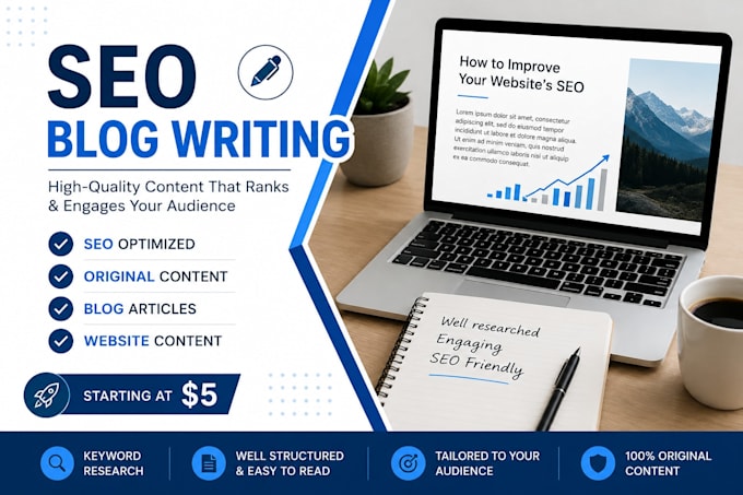 write blog articles and website content in spanish english