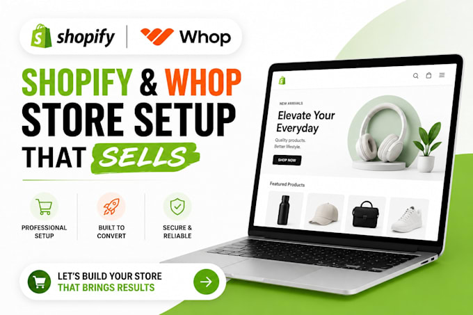 etsy shopify store whop shopify checkout setup product sync integrate whop setup
