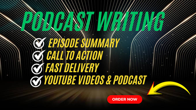 write true crime podcast