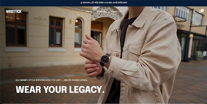 develop a modern shopify store that drives sales