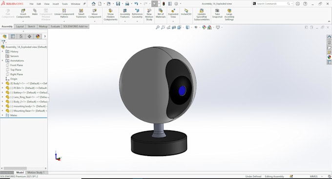 design 3d cad models for products, parts and mechanical projects