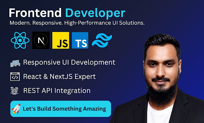expert react frontend developer for ai saas and web development