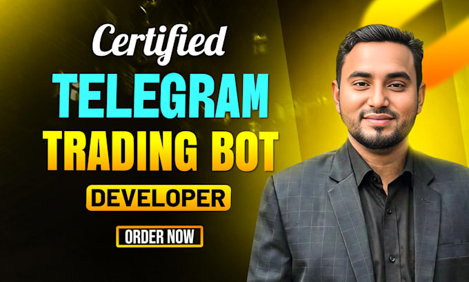 build custom telegram trading bot with api integration