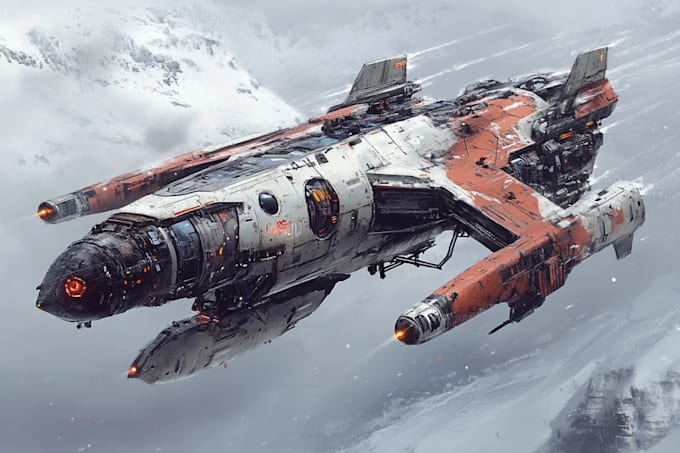 do sci fi spaceship design