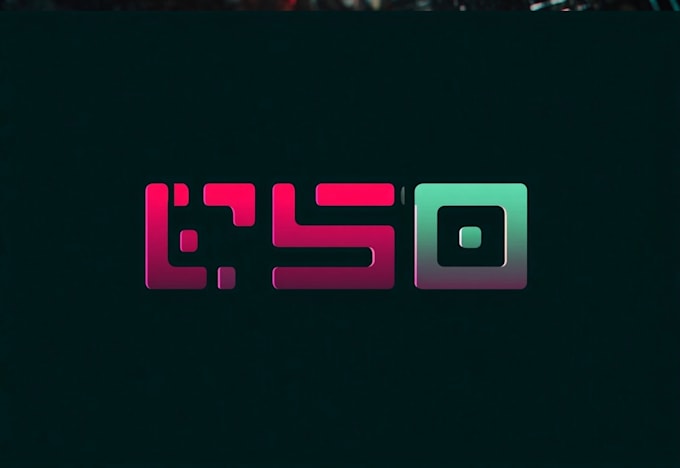 create futuristic cyberpunk style or mecha logo for you
