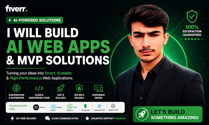 build ai web apps, automate workflows, and develop custom web solutions