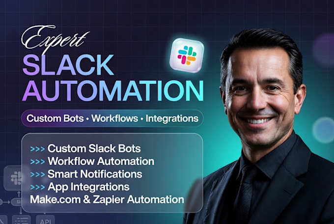 make com slack automation custom slack bots workflows notifications integration
