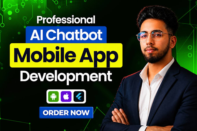 develop ai mobile app, ai integration android app, ios app, mobile app developer