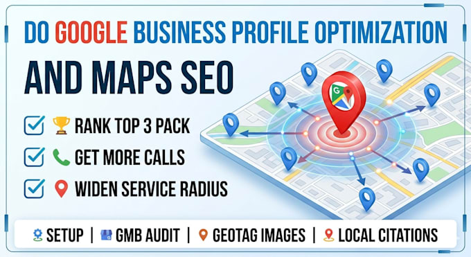do google business profile optimization and maps seo
