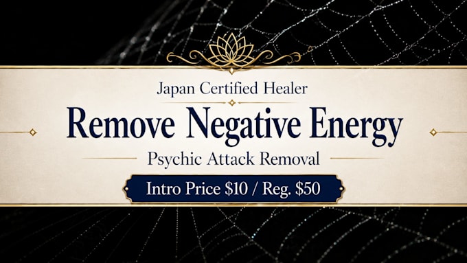 remove negative energy and psychic attacks with high spiritual protection