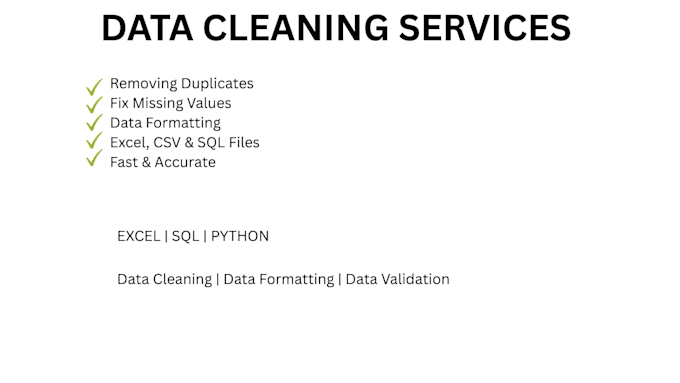 clean analyze and visualize your data using excel sql and python