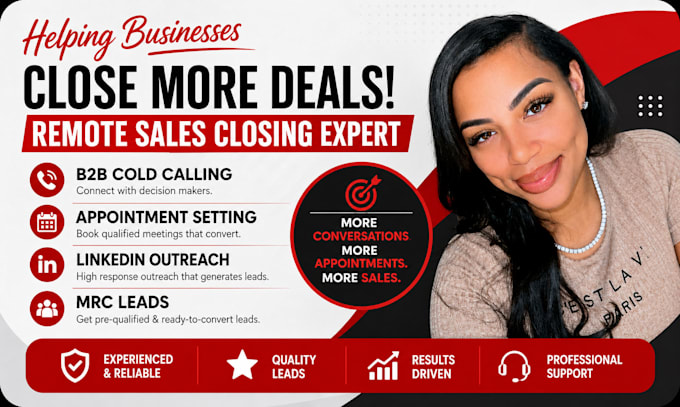 be sales representative cold calling appointment setting mrc leads