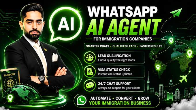 build a whatsapp ai agent that qualifies immigration leads
