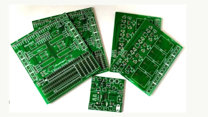 design a custom dc motor driver controller pcb for arduino esp32 and robotics