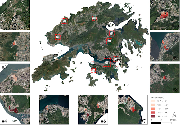 create maps, do spatial analysis and gis data processing in qgis or arcgis
