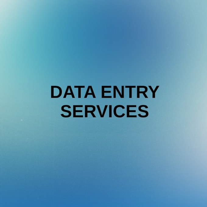 do accurate data entry, typing, and copypaste work