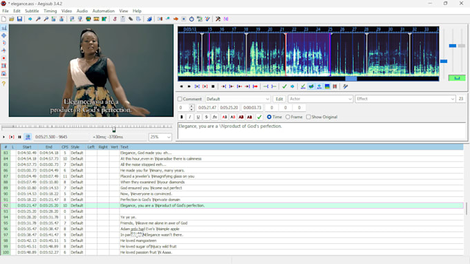 do article translation and subtitles