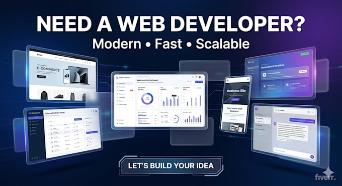 be your expert ai web developer