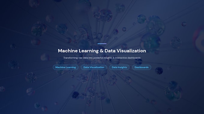data analysis and data visualization dashboards