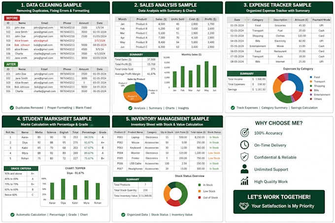 do excel data entry, data cleaning and basic data analysis