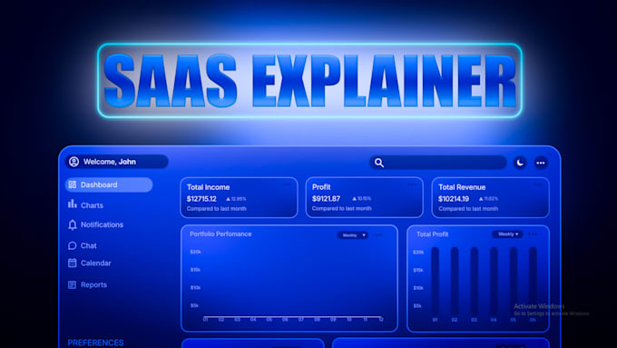 create saas explainer, saas demo video