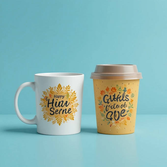 design coffee mug or cup for you