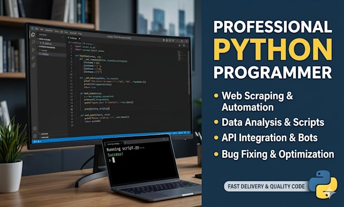 write simple python programs and fix python bugs
