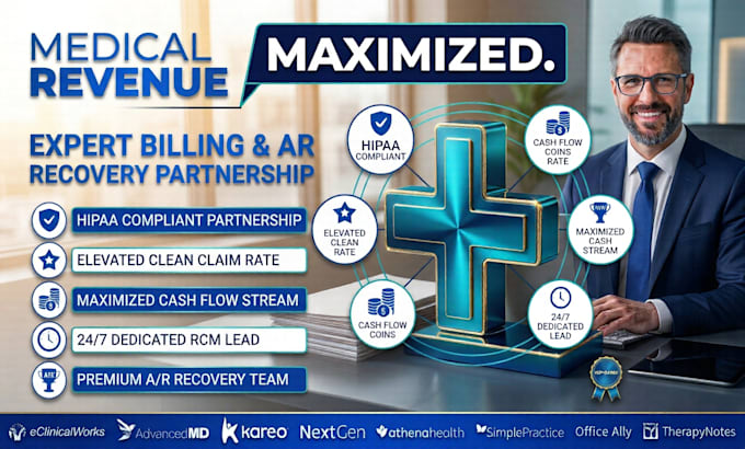 handle medical billing, coding, and provider credentialing