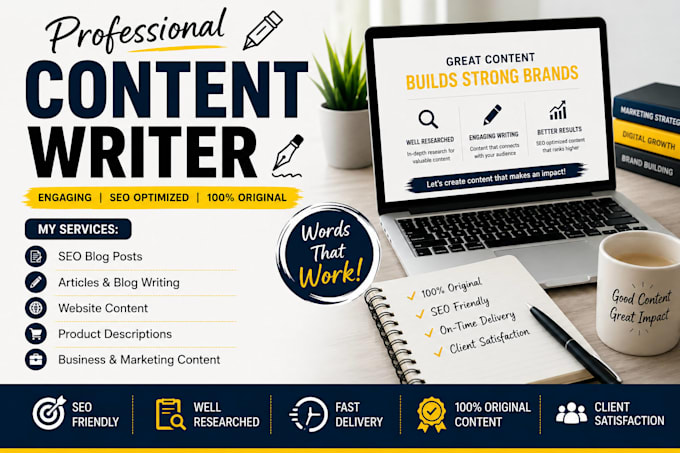 write 100 percent human SEO friendly blog articles