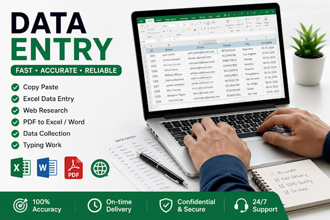 do data entry copy paste web research excel data entry and tamil typing