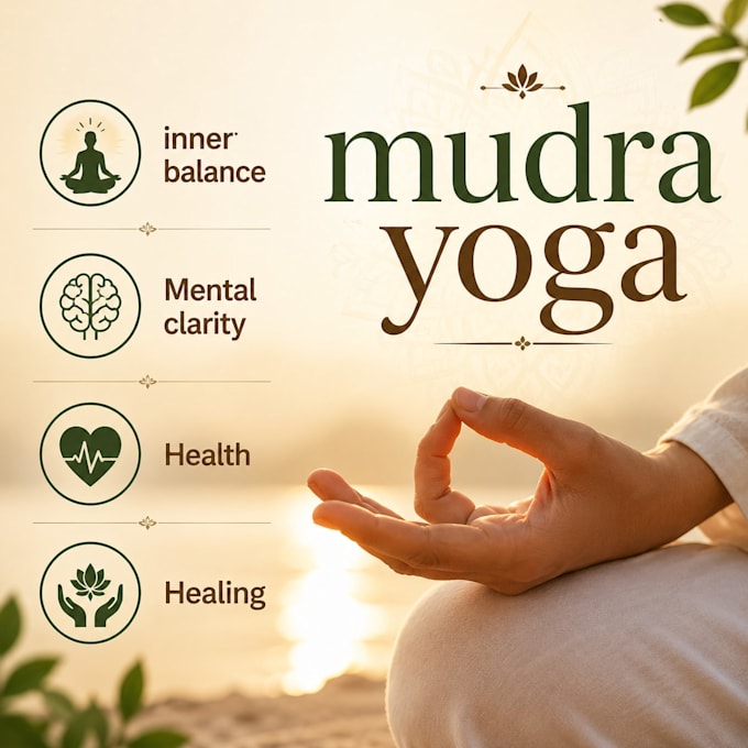 guide you in mudra yoga and meditation for physical and mental wellness